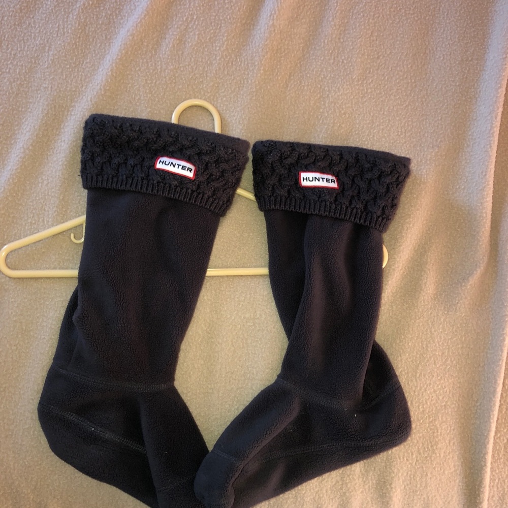 Hunter high boot socks